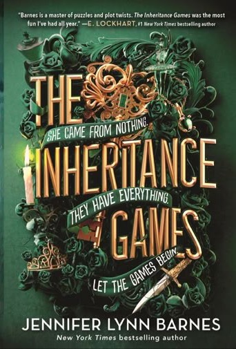 Book cover for The Inheritance Games